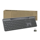 Клавіатура Logitech Slim Solar+ for Business Wireless/Bluetooth Graphite (920-013779) U1112275