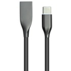 Дата кабель USB 2.0 AM to Type-C 1.0m black PowerPlant (CA911240) U0420721