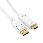 Кабель мультимедийный DisplayPort to HDMI 2.0m EXTRADIGITAL (KBD1669) U0165836
