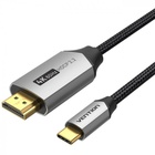 Кабель мультимедійний USB-C to HDMI M 2.0m V2.0 4K 60Hz black VENTION (CRBBH) U1137242