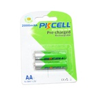 Акумулятор AA R6 2000mAh 1.2V NiMH Already Charged, 2шт/бл PkCell (PC/AA2000-2BA) U1128844