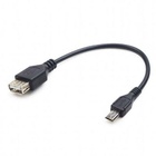 Дата кабель USB 2.0 Mini 5P to AF OTG 0.15m Cablexpert (A-OTG-AFBM-03) U0291811
