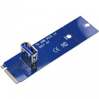 Райзер Dynamode NGFF M.2 Male to USB 3.0 Female для PCI-E 1X (RX-riser-M.2-USB3.0-PCI-E) U0646114