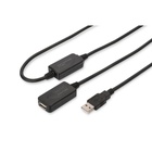 Дата кабель USB 2.0 AM/AF 20.0 m active Digitus (DA-73102) U1073481