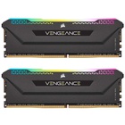 Модуль памяти для компьютера DDR4 16GB (2x8GB) 3200 MHz Vengeance RGB PRO Black Corsair (CMH16GX4M2E3200C16) U0614013