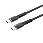 Дата кабель ColorWay Type-C - Type-C 1.0m (PD Fast Charging) 3.0А (68W) (CW-CBPDCC030-GR) U0485439